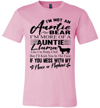 Load image into Gallery viewer, Auntie Llama Shirt | Auntie Bear Shirt | Funny Aunt Shirts