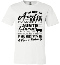 Load image into Gallery viewer, Auntie Llama Shirt | Auntie Bear Shirt | Funny Aunt Shirts