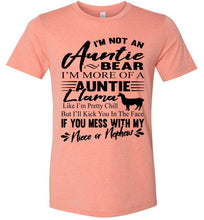 Load image into Gallery viewer, Auntie Llama Shirt | Auntie Bear Shirt | Funny Aunt Shirts