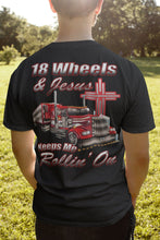 Load image into Gallery viewer, 18 Wheels And Jesus Keeps Me Rollin' On