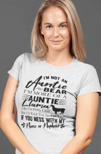 Load image into Gallery viewer, Auntie Llama Shirt | Auntie Bear Shirt | Funny Aunt Shirts